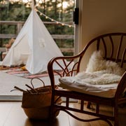 There will be cosy corners, dens and even teepees where people can ‘nest’ while they read, play or converse.