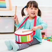 Playing notes, chords, rhythm and progressions will do wonders for a child's coordination and fine motor skills.