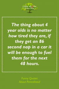 Funny observation from the parent of a 4-year-old