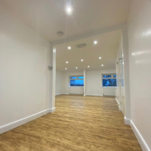 The new walls, downlighters, fresh paint and high quality flooring look fabulous upstairs. The new walls, downlighters, fresh paint and high quality flooring look fabulous upstairs.