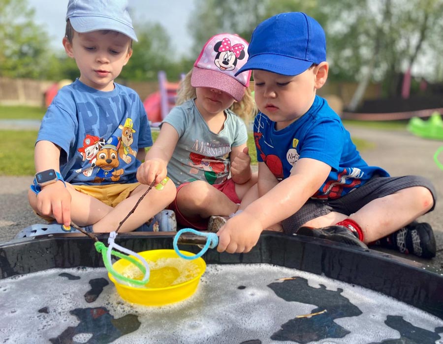 Our curriculum is based on the Early Years Foundation Stage (EYFS) framework.