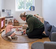 An example of Hygge at Little Acorns Nursery, Hindley Green, near Wigan.