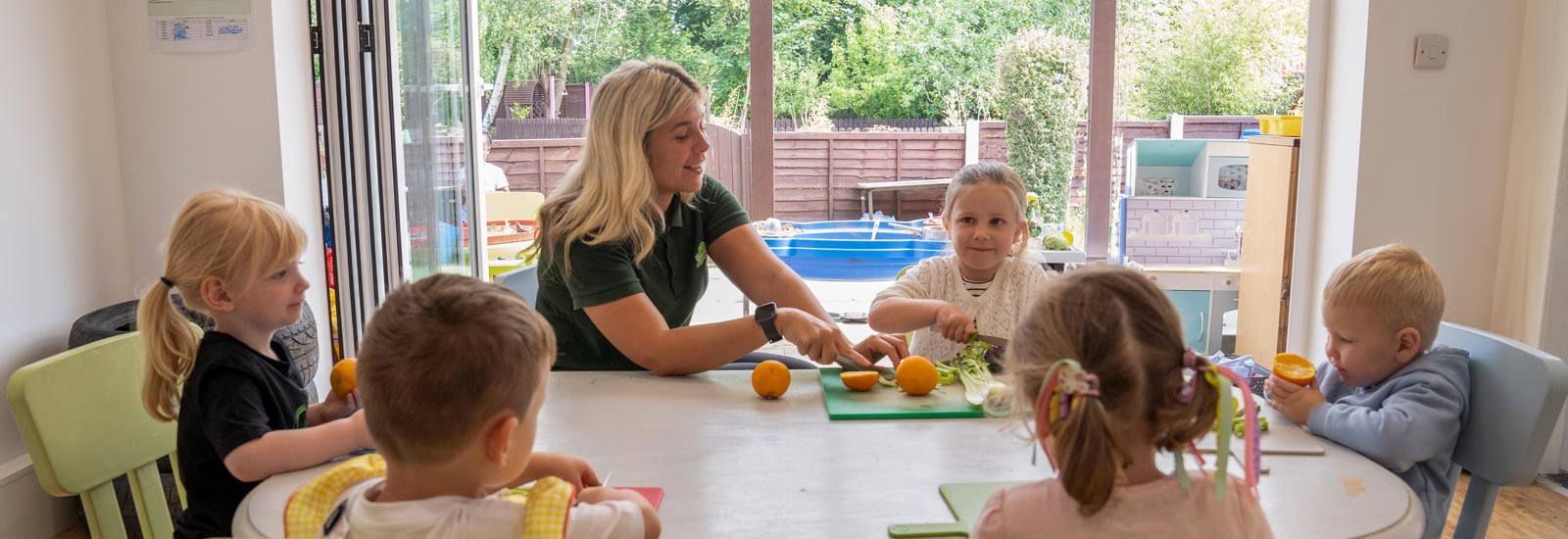 Healthy Food, Snacks & Drinks at Little Acorns Nursery.