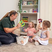 Little Acorns Nursery employs high-calibre childcare staff who are caring, experienced and skilled.