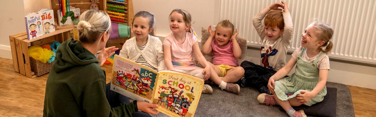 The curriculum at Little Acorns Nursery, Hindley Green.