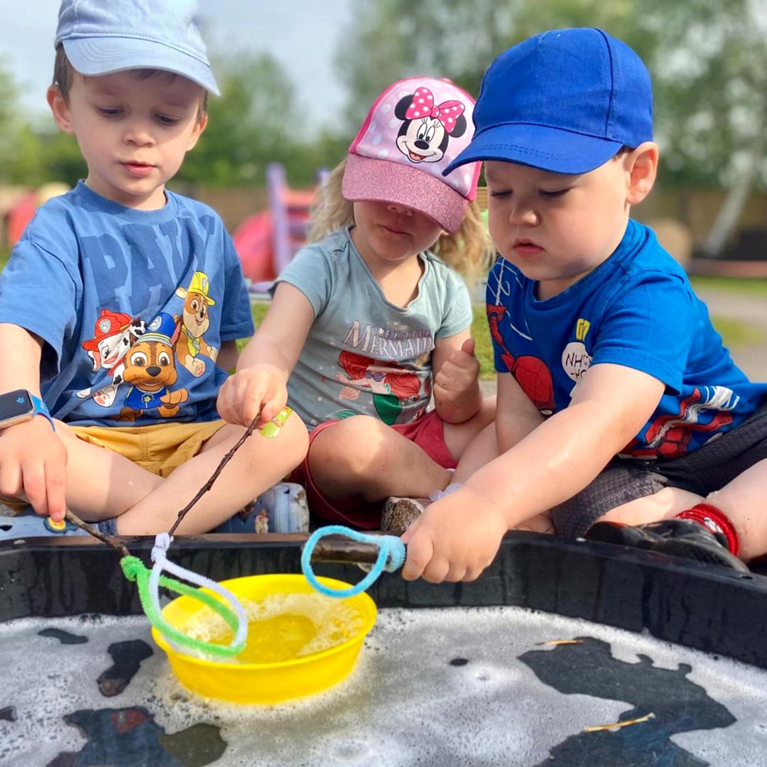 Our curriculum is based on the Early Years Foundation Stage (EYFS) framework.