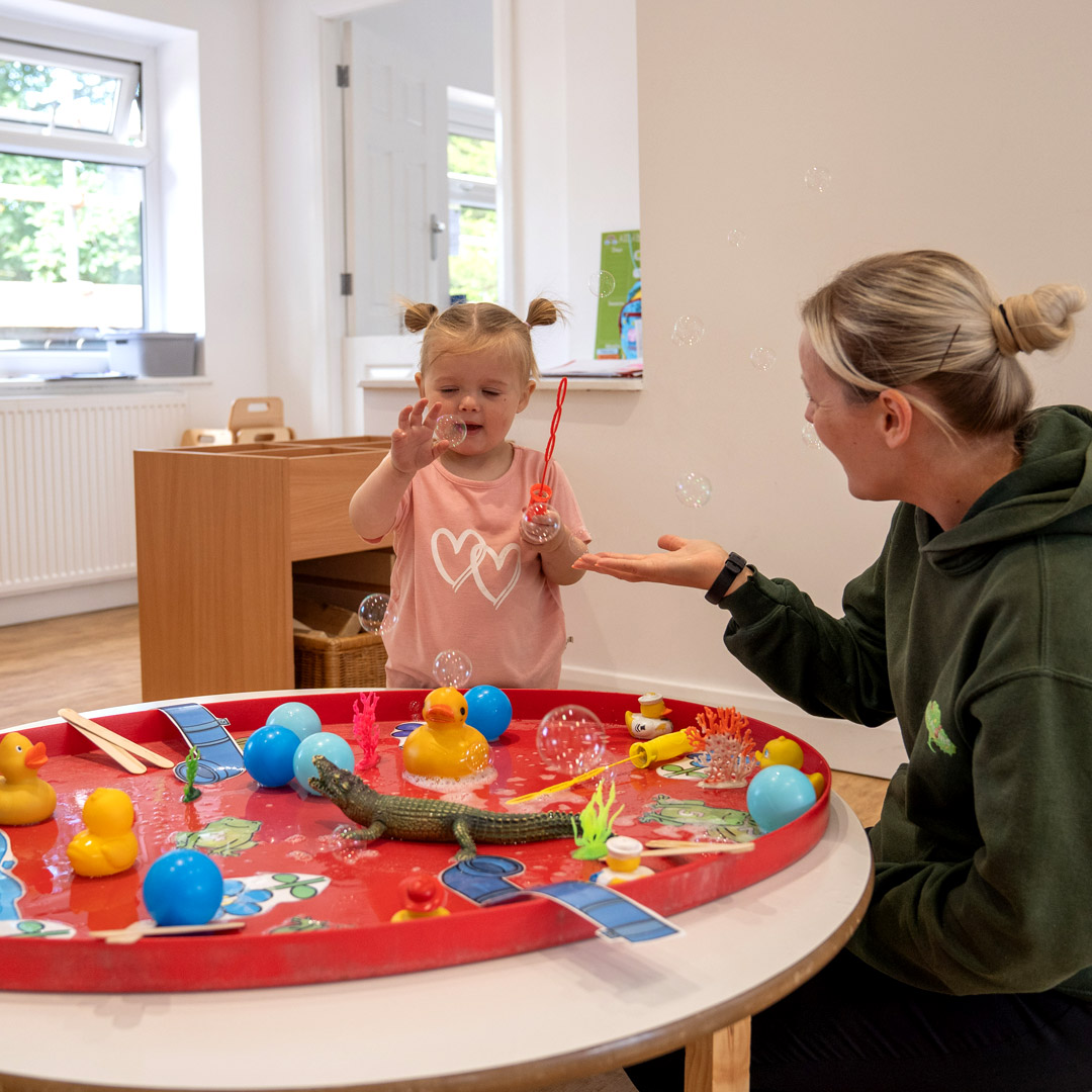 The nursery/preschool opens from Monday to Friday, 7:30 a.m. to 6:00 p.m.