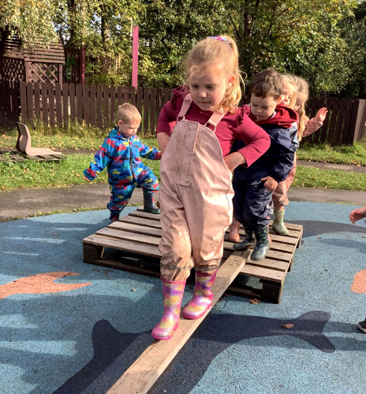 The nursery is a warm, home-from-home environment where babies, toddlers and preschoolers each have their own rooms and facilities.