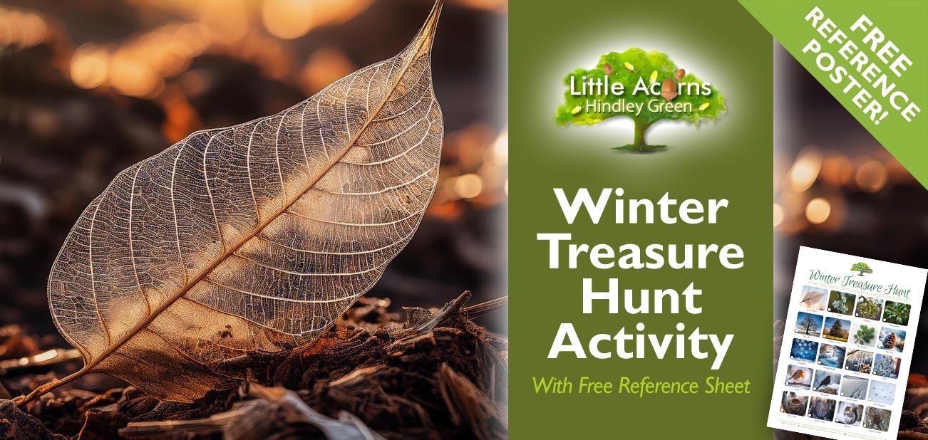 Winter Treasure Hunt Activity (With Free Reference Poster)