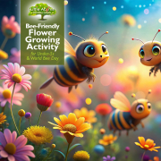 Bee-Friendly Flower Growing Activity for Under-5s — & World Bee Day