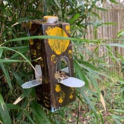 Milk or juice carton bird feeders are extra fun because little ones can decorate them!