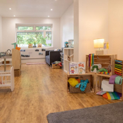 Interior shot showing some of the recent refurbishments.