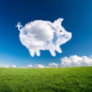 Children will love finding animal shapes, faces, dragons, and monsters in the clouds.