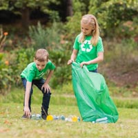 Recycling is a concept that has become more important over the years and composting is an easy way to introduce green values to little ones. 